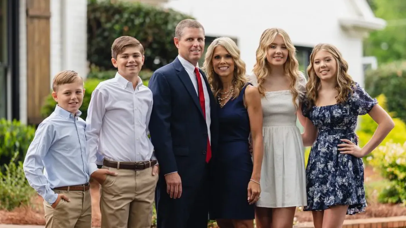 Seth and Stephanie Woodall with their four children
